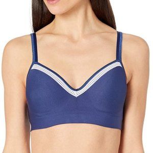 Hanes Women's Comfort Evolution Lace Wirefree Large 38-40 C-D Bra